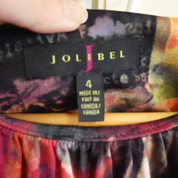 Jolibel Made in Canada Y2K Midi Dress in Size 4 - Picture 2 of 5